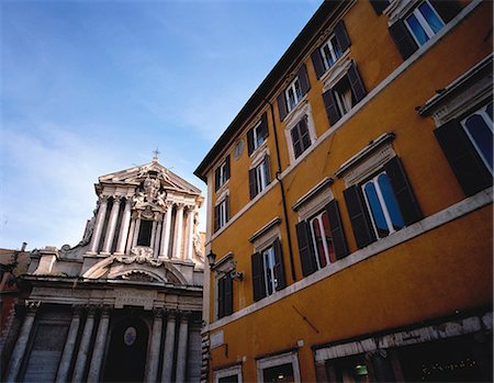 Église des Santi Vincenzo Piazza de Ventidio Basso Rome, Italie Photographie de stock - Rights-Managed, Code: 873-06440415