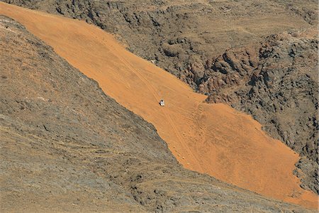 Aerial View of Safari Vehicle Kunene River, Namibia Africa Stock Photo - Rights-Managed, Code: 873-06440544