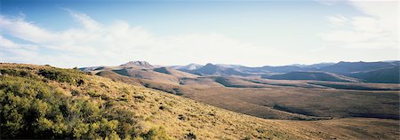 Paysage près de Parc National de zèbre de montagne de Cradock Eastern Cape, Afrique du Sud Photographie de stock - Rights-Managed, Code: 873-06440648