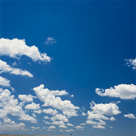 Blue Sky With Clouds Stock Photo - Rights-Managed, Code: 873-06440898