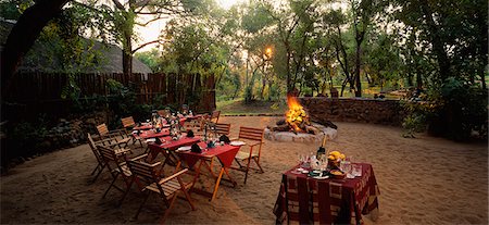 Grumeti River Lodge, Boma, Tanzania Stock Photo - Rights-Managed, Code: 873-06440905