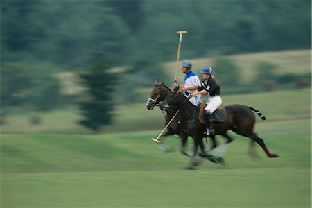 polo sport - Riders Playing Polo Stock Photo - Rights-Managed, Code: 873-06441092