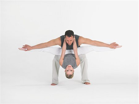 strong female acrobats - Acrobats Performing Stock Photo - Rights-Managed, Code: 873-06441158