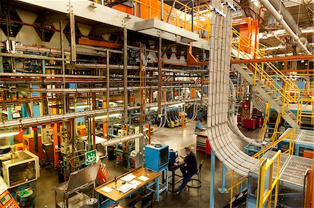 Interior shot of Nampak factory production line Stock Photo - Rights-Managed, Code: 873-06675241