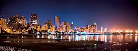 Durban skyline, Kwa-Zulu Natal Photographie de stock - Rights-Managed, Code: 873-06675576
