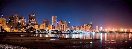 south africa and landscape - Durban skyline, Kwa-Zulu Natal Stock Photo - Rights-Managed, Code: 873-06675576