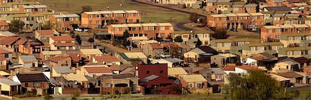 South African houses Foto de stock - Con derechos protegidos, Código: 873-07156711