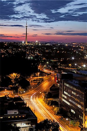 The Sentech Tower, Johannesburg Foto de stock - Direito Controlado, Número: 873-07156874