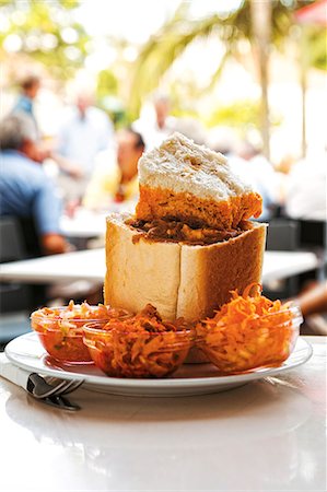 durban - The famous Durban curry bunny chow Stock Photo - Rights-Managed, Code: 873-07156948