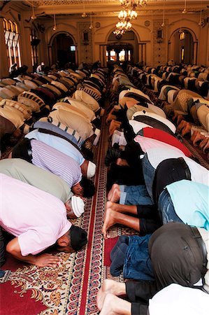 Prayer, Juma Masjid Mosque Stock Photo - Rights-Managed, Code: 873-07156970