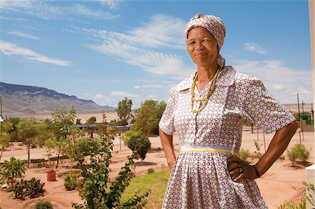 people of the northern cape - Nama Woman Stock Photo - Rights-Managed, Code: 873-07157081