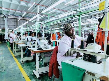 Bibette Clothing Manufacture Factory. Stock Photo - Rights-Managed, Code: 873-07157144