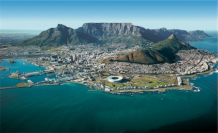 Cape Town Harbor, Cape Town. Foto de stock - Con derechos protegidos, Código: 873-07157146