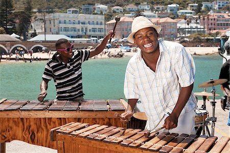 sudafricani - Marimba Band, Kalk Bay Fotografie stock - Rights-Managed, Codice: 873-07157159